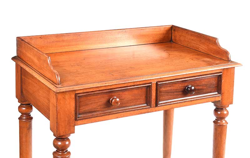 VICTORIAN MAHOGANY SIDE TABLE - Image 2 of 6