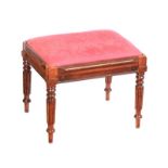 WILLIAM IV BEDROOM STOOL