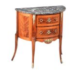 MARBLE TOP SIDE CABINET