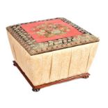 VICTORIAN TAPESTRY STOOL