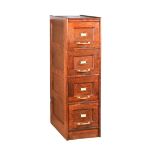 ANTIQUE OAK FILING CABINET