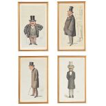 SET OF FOUR VANITY FAIR PRINTS