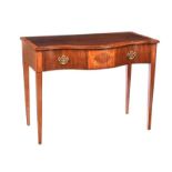 ANTIQUE SHERATON STYLE SIDE TABLE