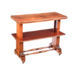 WILLIAM IV MAHOGANY SIDE TABLE