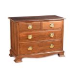 ARTS AND CRAFTS OAK CHEST OF DRAWERS