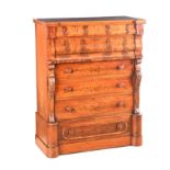 VICTORIAN MAHOGANY SCOTCH CHEST OF DRAWERS