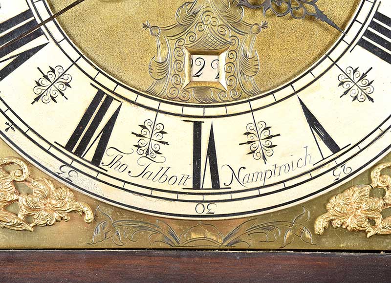 EIGHTEENTH CENTURY MARQUETRY LONG CASE CLOCK - Image 6 of 13