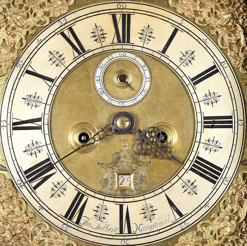 EIGHTEENTH CENTURY MARQUETRY LONG CASE CLOCK - Image 5 of 13