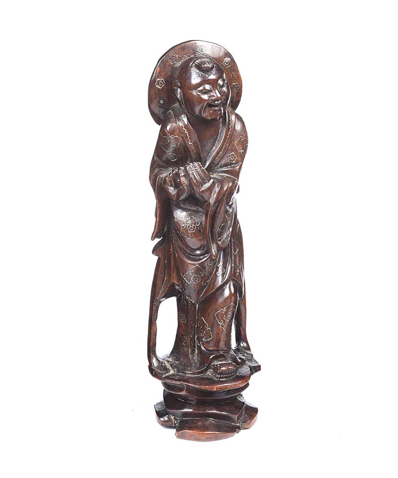 CHINESE CARVED FIGURE