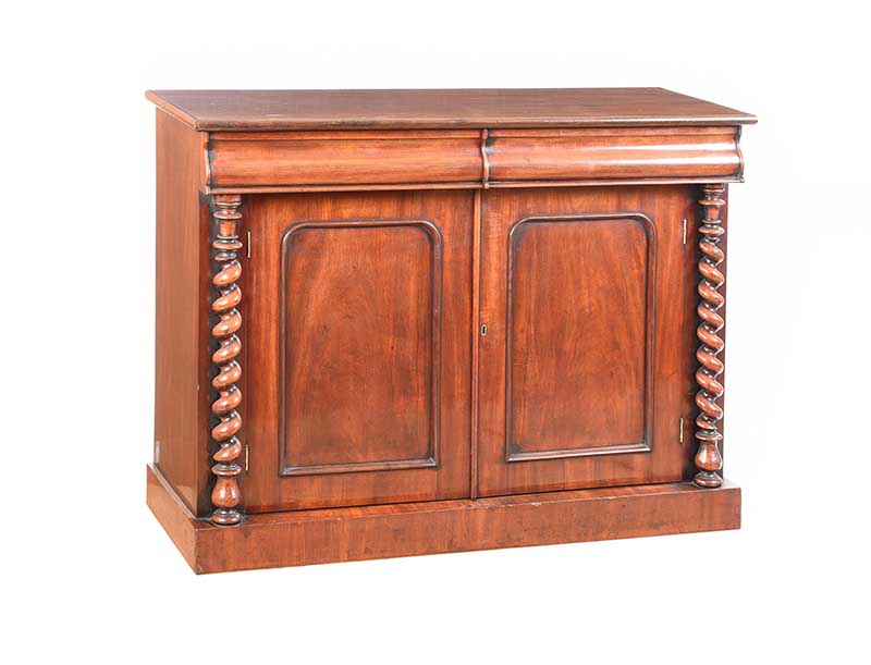 VICTORIAN MAHOGANY SIDE CABINET