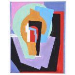 Evie Hone, HRHA - COMPOSITION - Gouache on Board - 6 x 4 inches - Signed in Monogram