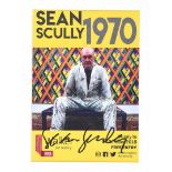 Sean Scully - EXHIBITION INVITATION - Coloured Print - 6 x 4 inches - Signed
