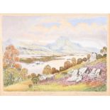 Robert Cresswell Boak, ARCA - THE SCOTTISH LOCHS - Coloured Etching - 7 x 9.5 inches - Signed