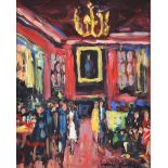 Marie Devlin - SHELBOURNE HOTEL, DUBLIN - Oil on Board - 10 x 8 inches - Signed