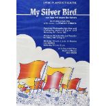 Unknown - LYRIC PLAYERS THEATRE, MY SILVER BIRD - Coloured Print - 23 x 16 inches - Unsigned