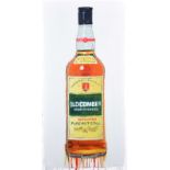 Spillane - OLD COMBER WHISKEY - Mixed Media - 39 x 19.5 - Signed