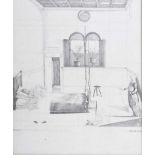 Colin Harrison - SECOND VISITATION - Pencil on Paper - 11 x 10 inches - Signed Verso