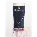 Spillane - GUINNESS - Mixed Media - 24 x 18 inches - Signed