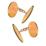 9CT GOLD CUFFLINKS