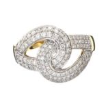 18CT GOLD DIAMOND RING