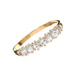 9CT GOLD CUBIC ZIRCONIA RING