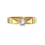 18CT GOLD DIAMOND RING