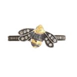 ANNOUSHKA 18CT GOLD DIAMOND BEE RING