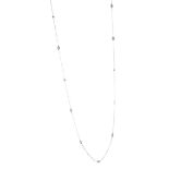 18CT WHITE GOLD DIAMOND NECKLACE