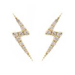 18CT GOLD DIAMOND EARRINGS