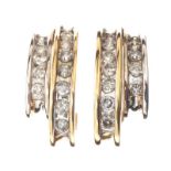 18CT GOLD DIAMOND EARRINGS