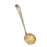 STERLING SILVER SUGAR SIFTER SPOON