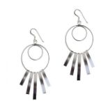 STERLING SILVER DROP EARRINGS