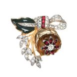 TRIFARI VINTAGE BROOCH