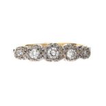 18CT GOLD DIAMOND RING