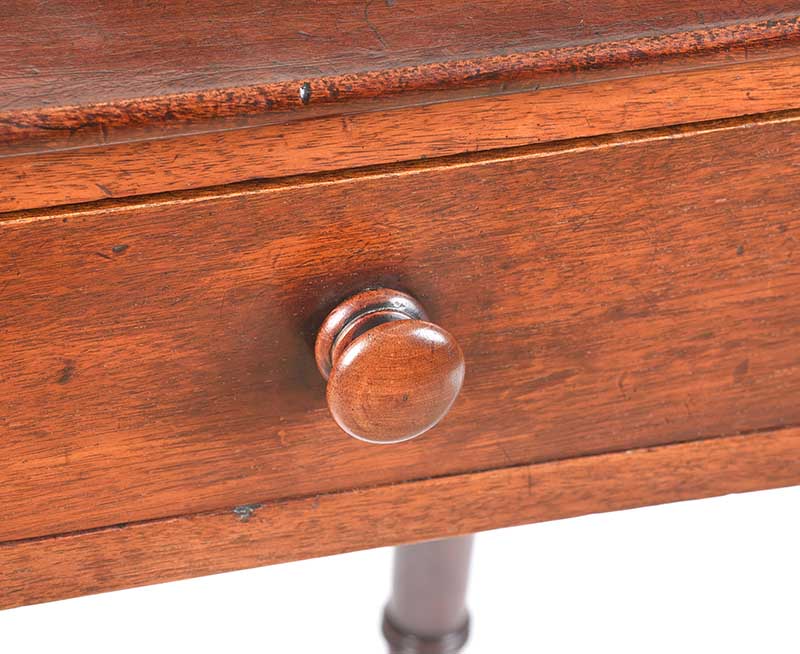 VICTORIAN MAHOGANY SIDE TABLE - Image 4 of 7