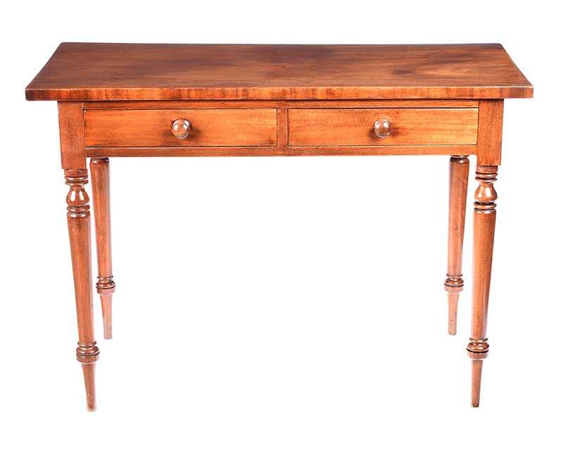 VICTORIAN MAHOGANY SIDE TABLE - Image 4 of 6