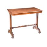 REGENCY WALNUT SIDE TABLE