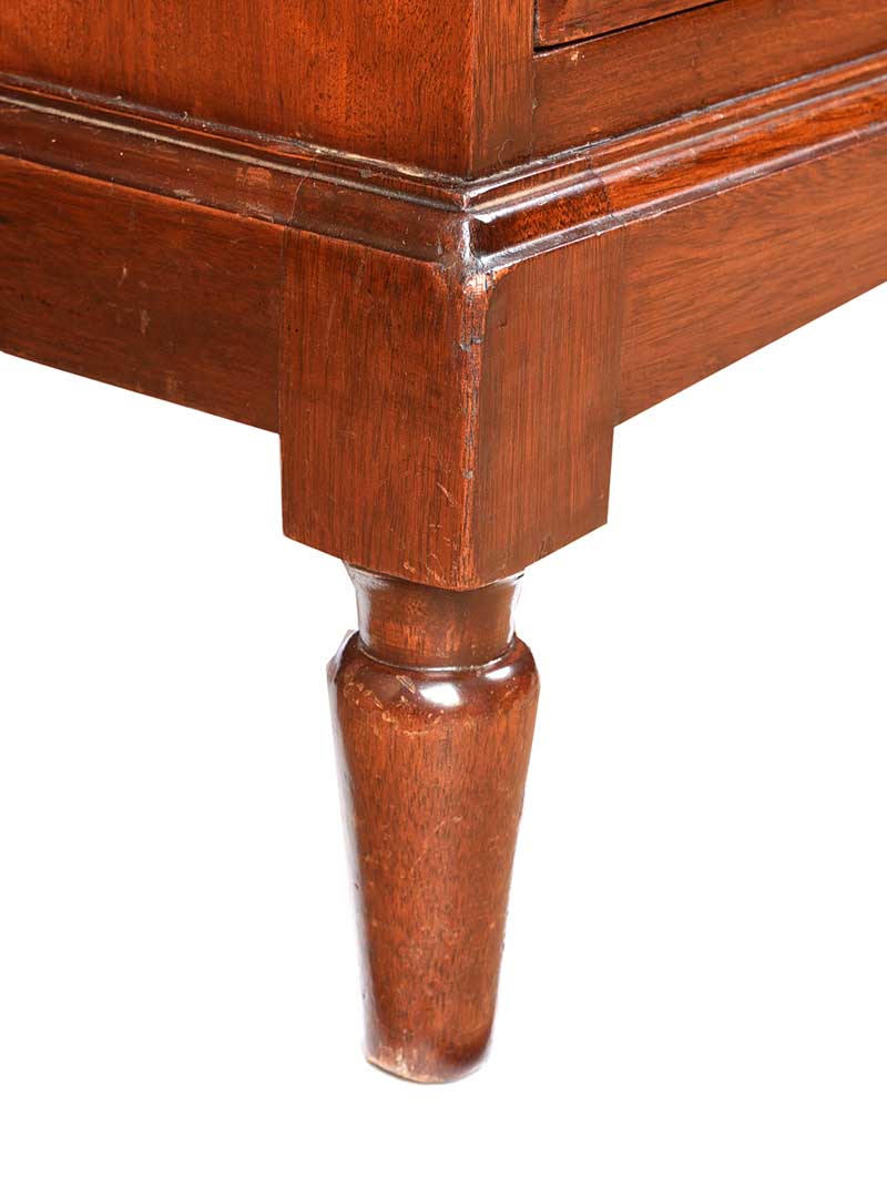 MAHOGANY CHEST OF DRAWERS - Image 5 of 5