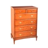 MAHOGANY CHEST OF DRAWERS