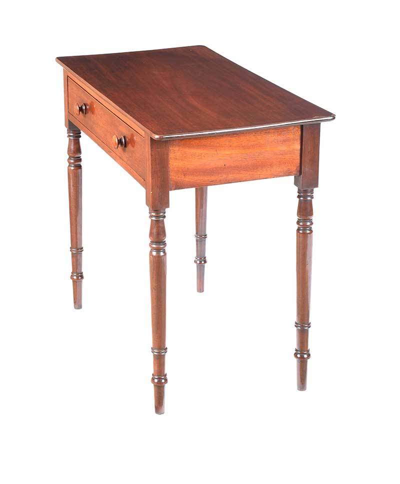 VICTORIAN MAHOGANY SIDE TABLE - Image 6 of 7