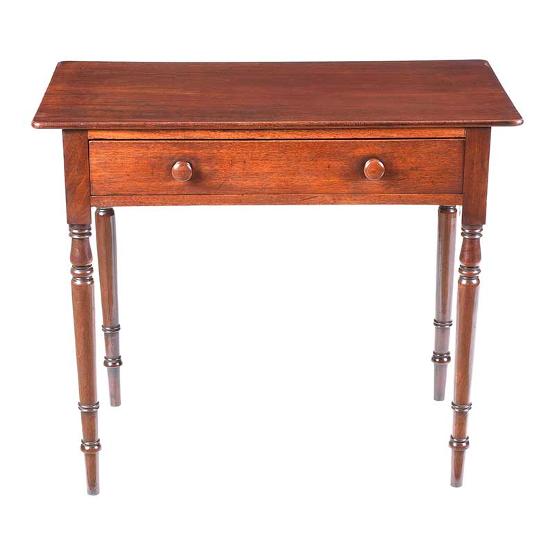 VICTORIAN MAHOGANY SIDE TABLE - Image 5 of 7