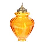 AMBER GLASS HALL LANTERN