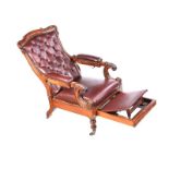 WILLIAM IV DAW'S LIBRARY CHAIR