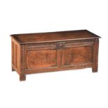 ANTIQUE OAK COFFER