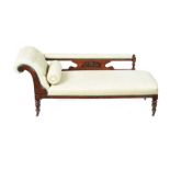 VICTORIAN SINGLE END COUCH