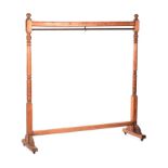 VICTORIAN PINE CLOTHES RAIL