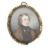 ANTIQUE FRAMED MINIATURE