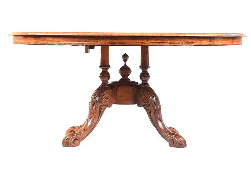 VICTORIAN WALNUT COFFEE TABLE - Image 6 of 6