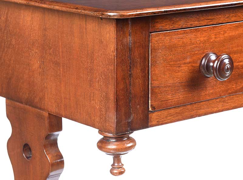 VICTORIAN MAHOGANY LAMP TABLE - Image 3 of 7