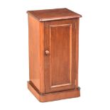 VICTORIAN MAHOGANY BEDSIDE PEDESTAL